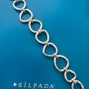 Silpada Silver Chain-Link Bracelet